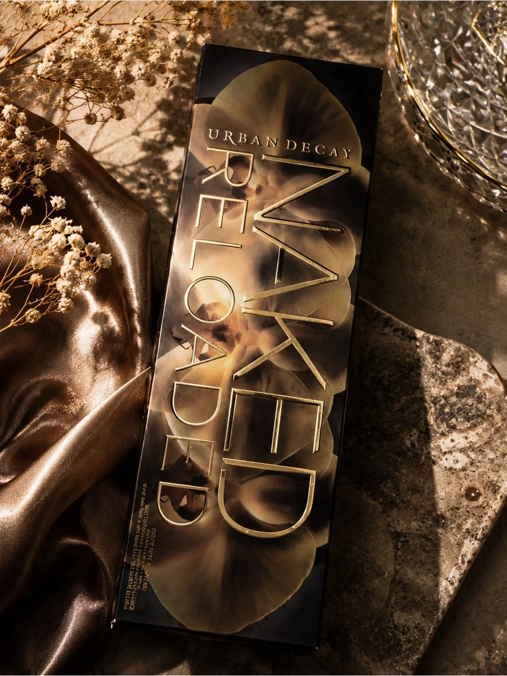 Urban Decay Naked Reloaded Eyeshadow Palette – Metallic Brown & Gold Design